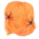 Hot Halloween Prop Spider Web with Little Spider Dispatch Randomly