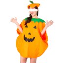 Halloween Prop Adult Pumpkin Costume Cloth Hat