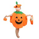 Halloween Prop Children Pumpkin Costume Cloth Hat