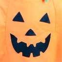 Halloween Prop Children Pumpkin Costume Cloth Hat