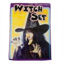 Halloween Prop Costume Cosplay Witch Suit