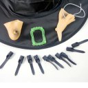 Halloween Prop Costume Cosplay Witch Suit