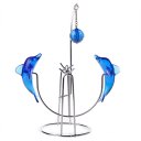 Dolphin Love Decoration Blue