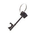 GX-122 Stainless Steel Key Chain Ring Beer Bottle Opener Silver