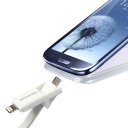 Lightning Port/ Micro USB 2 In 1 Design Data Cable