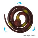 Realistic TPR Snake Toy Super Stretchy Trick Prop Children's Gift Toy Coffee Cobra