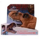 Dinosaur Head Hand Gloves Puppet Velociraptor Head Toy Maroon