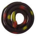 Realistic TPR Snake Toy Super Stretchy Trick Prop Children's Gift Toy Black Round Head Snake