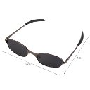 Anti-Track UV Protection Spy Reflex Sunglasses Side Mirror with Protective Case