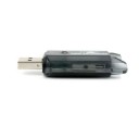 Mini Real USB 2.0 480M/S SD/MMC/RS-MMC Card Reader 16G