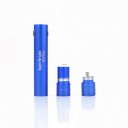 Mini Aluminum 3W LED Flashlight Torch w/Clip Blue