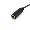 2.5mm to 3.5mm M/F Audio Headset Converter Cable Cord