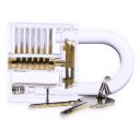 Transparent Professional Visible Padlock Lock for Locksmith Lock Training Trainer