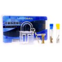 Transparent Professional Visible Padlock Lock for Locksmith Lock Training Trainer