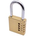 Keyless Door Cabinet Drawer Padlocks 4-Digit 38mm