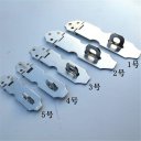 Stainless Steel Door Hasp with Turning Padlock Eye Mount 3 Pieces/pack