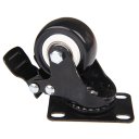 2'' PU Universal Caster For Furniture With Brake -005