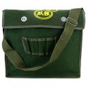 Hardware Tool Multi Function Canvas Bag Shoulder Bag For Electrician Green