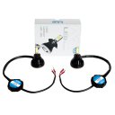 Car Accessory HID Xenon Headlamp Headlight 2 Lamp In 1 Pack -6000K-A-24W