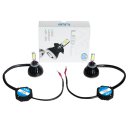 Car Accessory HID Xenon Headlamp Headlight 2 Lamp In 1 Pack -6000K-A-24W