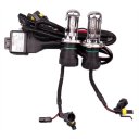 Car Accessory HID Xenon Headlamp Headlight 2 Lamp In 1 Pack -8000K-35W With Wire Set