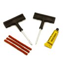 Emergency Tire Repair Tool Set Tyre Repair Seals Rubber Strip