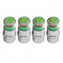 Portable Car Accessory Tire Pressure Cap Measurement Dispaly 4 Pieces/Pack