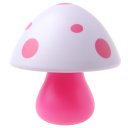 Plugging In Little Night Lamp LED Cartoon Style Mushroom Appearance Night Lamp  White
