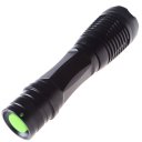 T6 Flashlight Outdoor Strong Light Flashlight  Highlight Blasting Flash Black