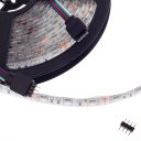 LED Light Strip Light-emitting Diode 3528SMD 300LED RGB IP65 5 Meters 24 Keys Voice-activated Controller 5A Power Blister Suit