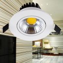 LED Light COB Ceiling Light Downlight Matte White Warm Light 3W