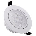 LED Light Ceiling Light Downlight Matte White Warm Light 7W