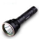 Bright LED Rechargeable Lithium Battery Flashlight Home Use