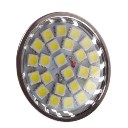 LED Spotlight Lighting Light Emitting Diode 5050 White (6000-6500K) GU10 Silver 4W