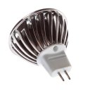 LED Spotlight Lighting Light Emitting Diode 5050 White (6000-6500K) GU10 Silver 4W