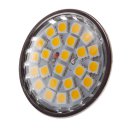 LED Spotlight Lighting Light Emitting Diode 5050 White (6000-6500K) GU10 Silver 4W