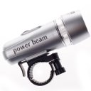 5 LED Bicycle Flashlight Torch Silver