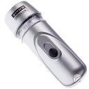 5 LED Bicycle Flashlight Torch Silver