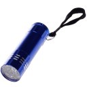 9 Lights Mini Flashlight Torch Red