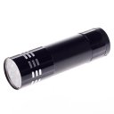 9 Lights Mini Flashlight Torch Red