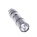 Aluminum Alloy Outdoor Sport LED Flashlight Torch Water Resistant Black