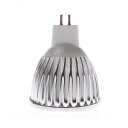 LED Spotlight Lighting Light Emitting Diode 5730 White (6000-6500K) MR16 Silver