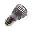 LED Spotlight Lighting Light Emitting Diode White (6000-6500K) E27 Silver