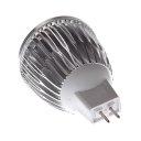 LED Spotlight Lighting Light Emitting Diode COB White (6000-6500K) MR16 Silver