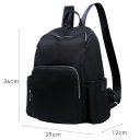 Baby Tote Diaper Backpack Multi-function Mommy Bag Insulation Bottle Pocket Black