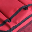 Portable Travel Bag Organizer Foldable Cosmetic Bag Luggage Compression Pouches Rose Red