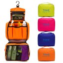 Portable Travel Bag Organizer Foldable Cosmetic Bag Luggage Compression Pouches Rose Red