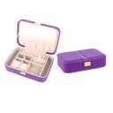 Jewelry Box Casket Box Exquisite Makeup Case Organizer Red