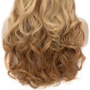 Long Curly Hair Wigs A1137 LW1467 Brown Highlights