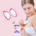 Breast Enhancer Breast Massage Instrument Treatment Wireless App Control  White